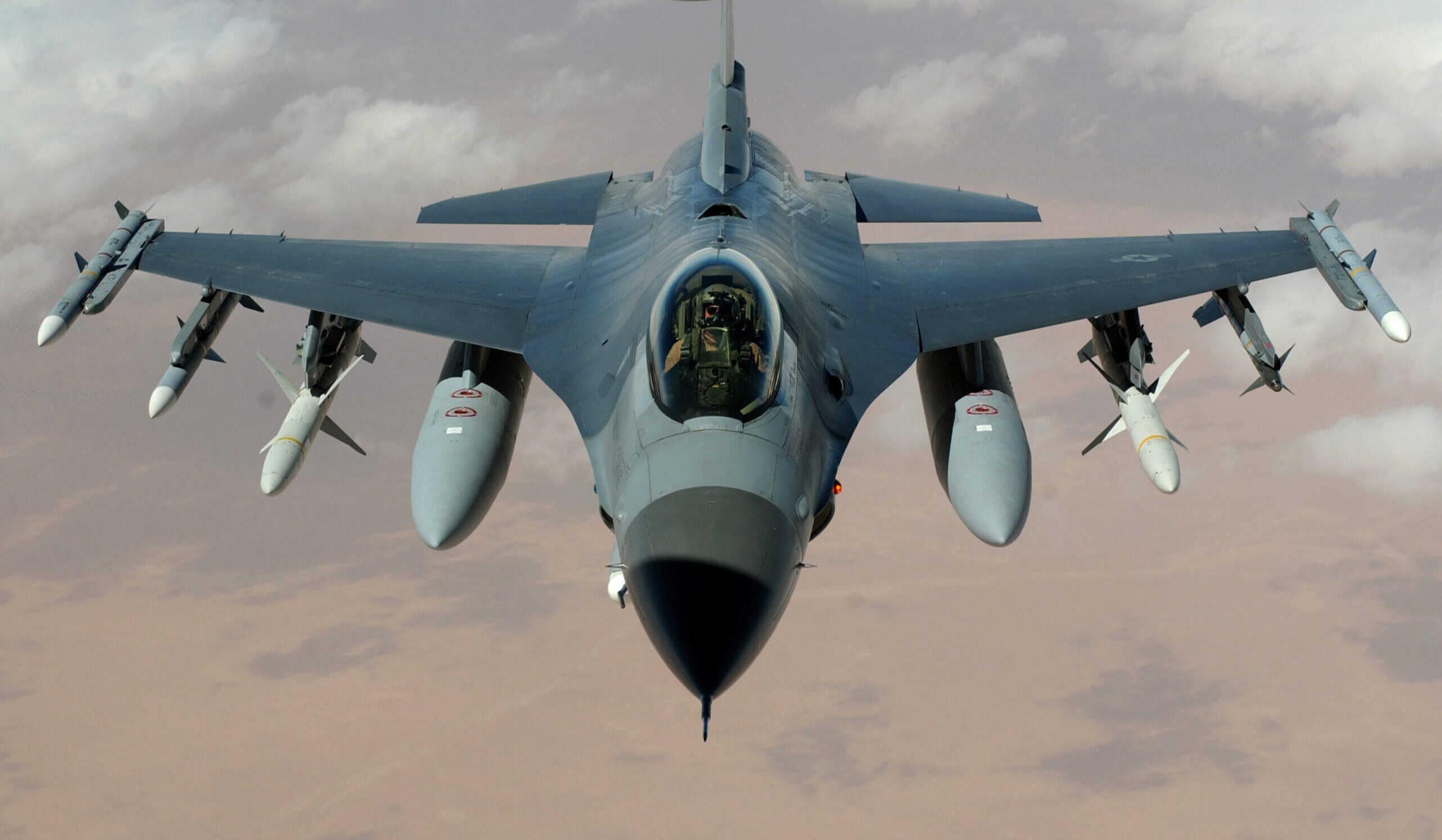12. F-16 Fighting Falcon