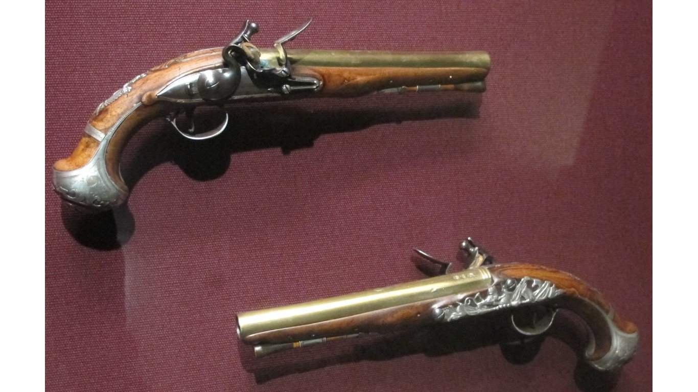 George Washington's Saddle Pistols