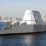 16. Zumwalt-class guided missile destroyer