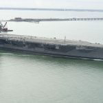 19. Ford-class aircraft carrier