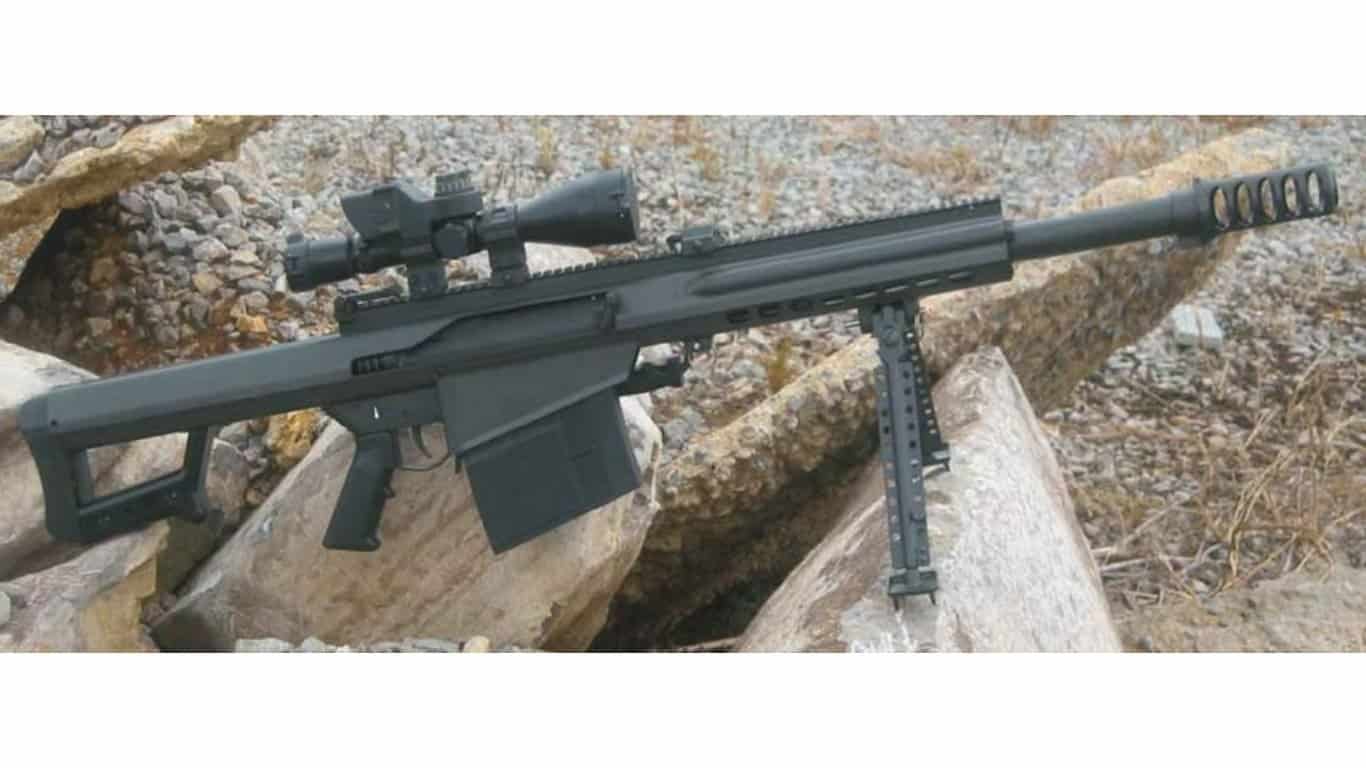 2. Barrett XM109 OSW (Objective Sniper Weapon)