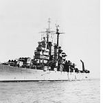 8. Cleveland-class light cruiser