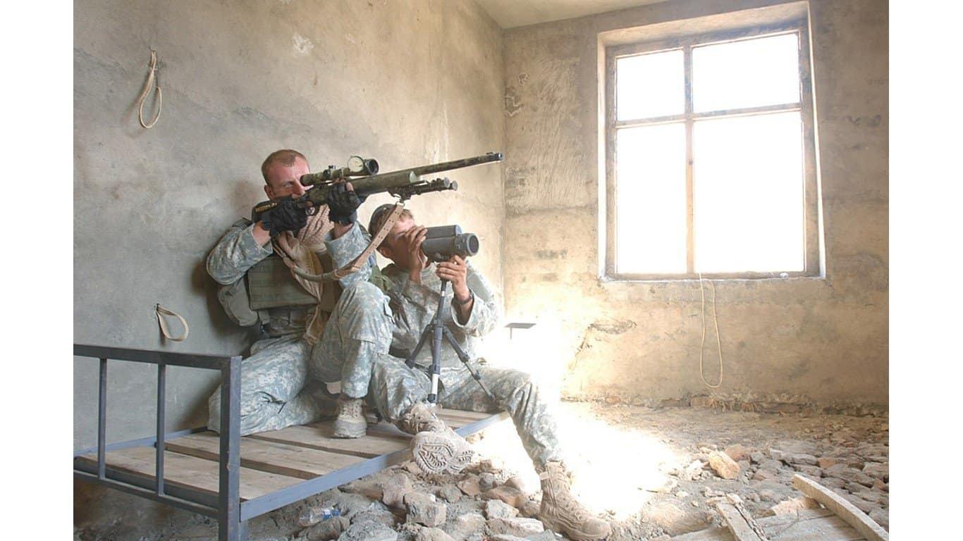 17. Remington M24 SWS