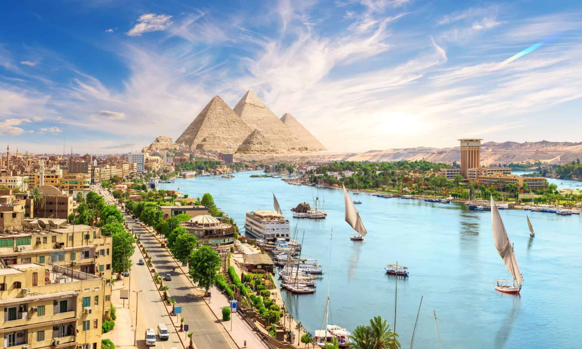 #6 What river runs through Egypt?