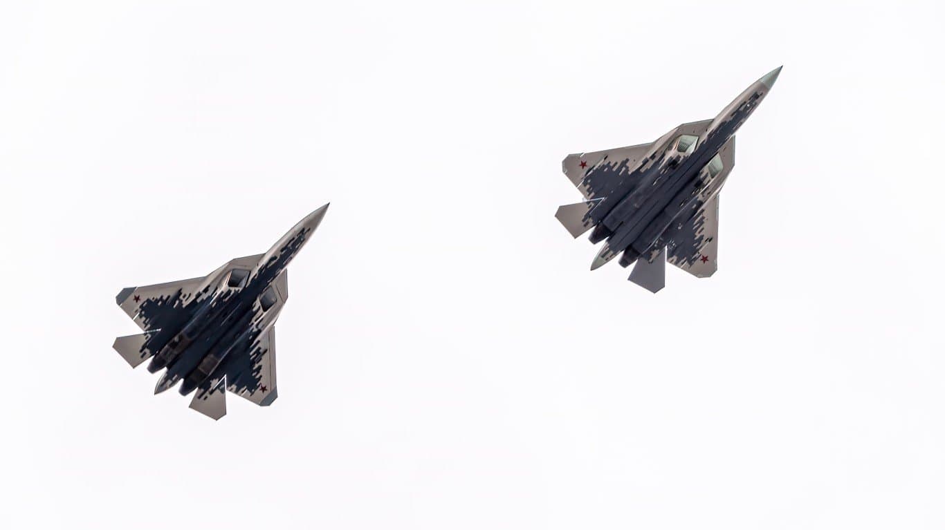 3. Sukhoi Su-57 (Felon)