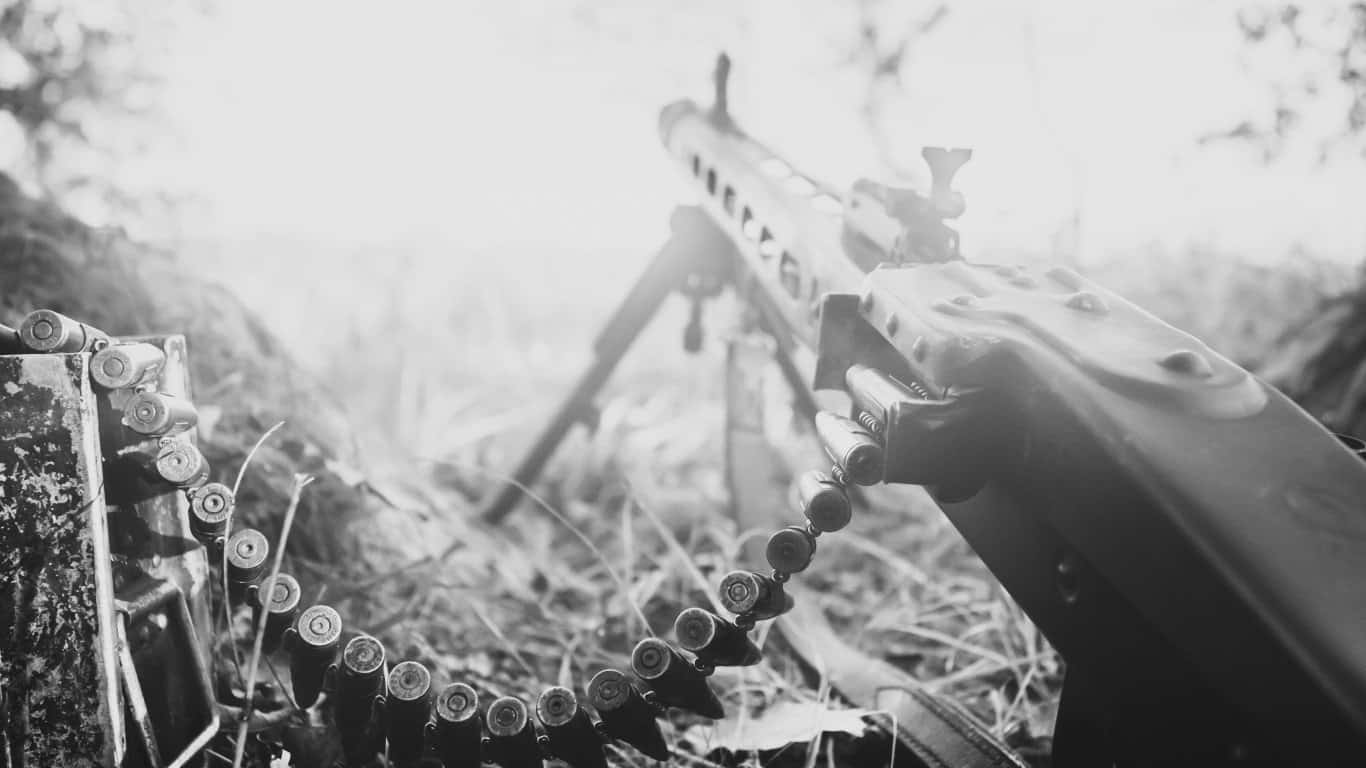 MG-42 machine gun