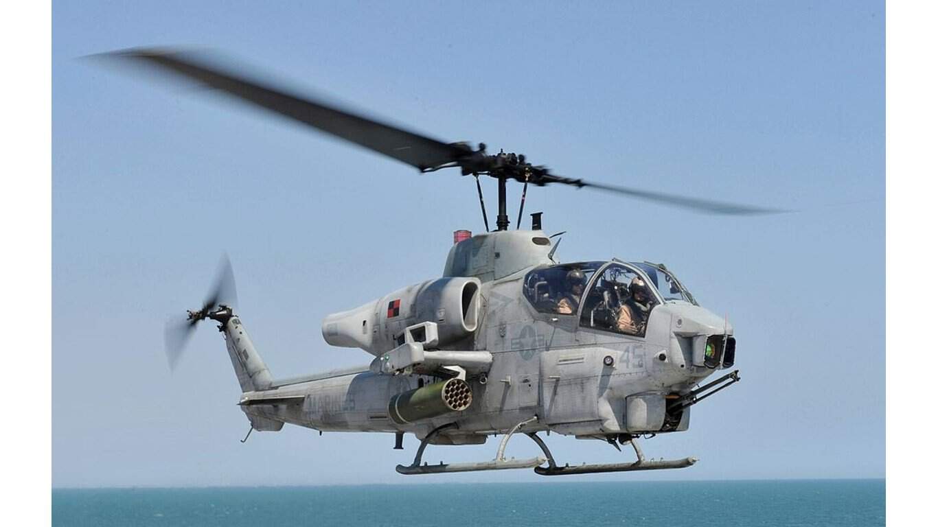 10. AH-1J SeaCobra