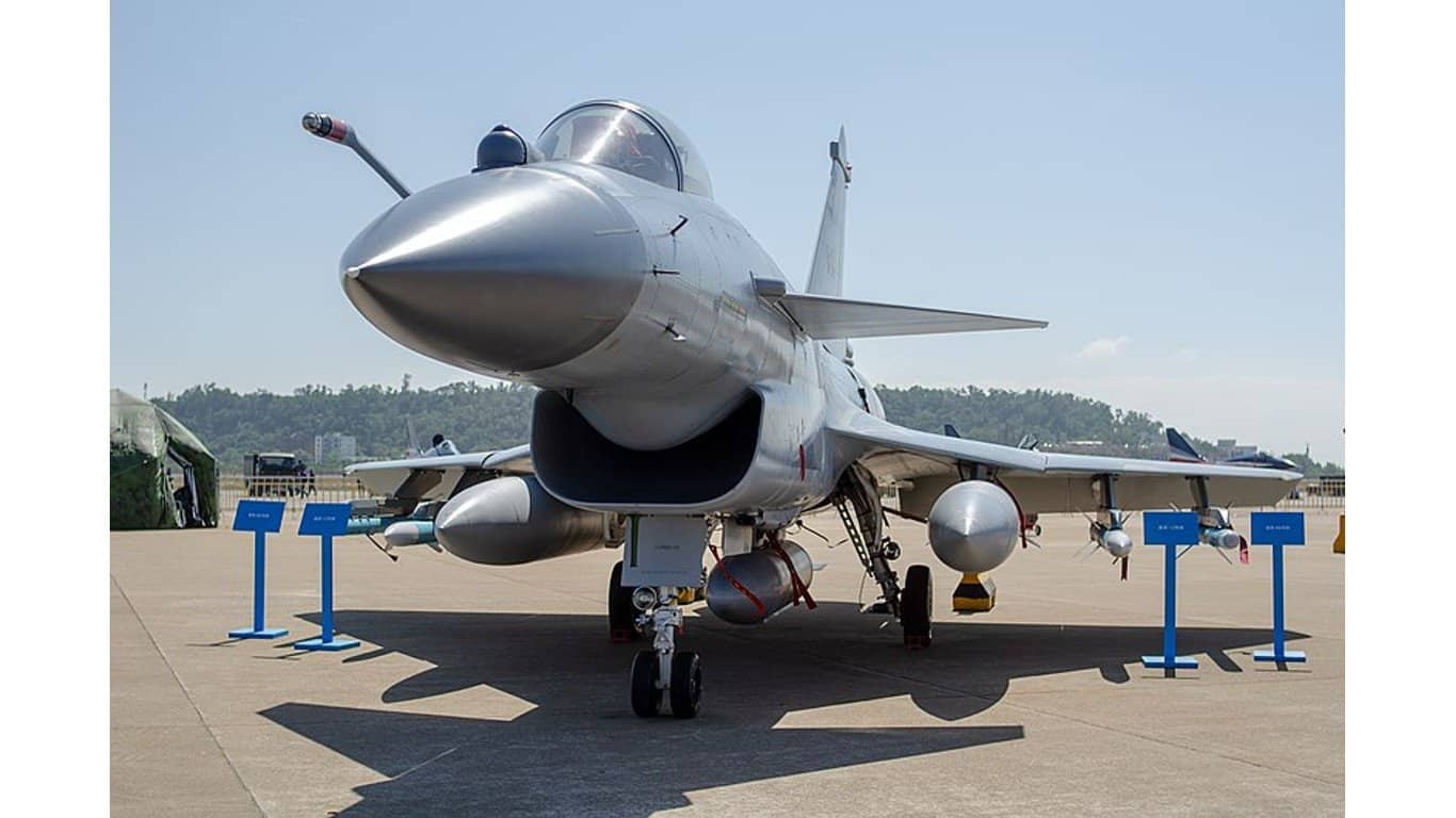 12. Chengdu J-10 (Vicious Dragon)