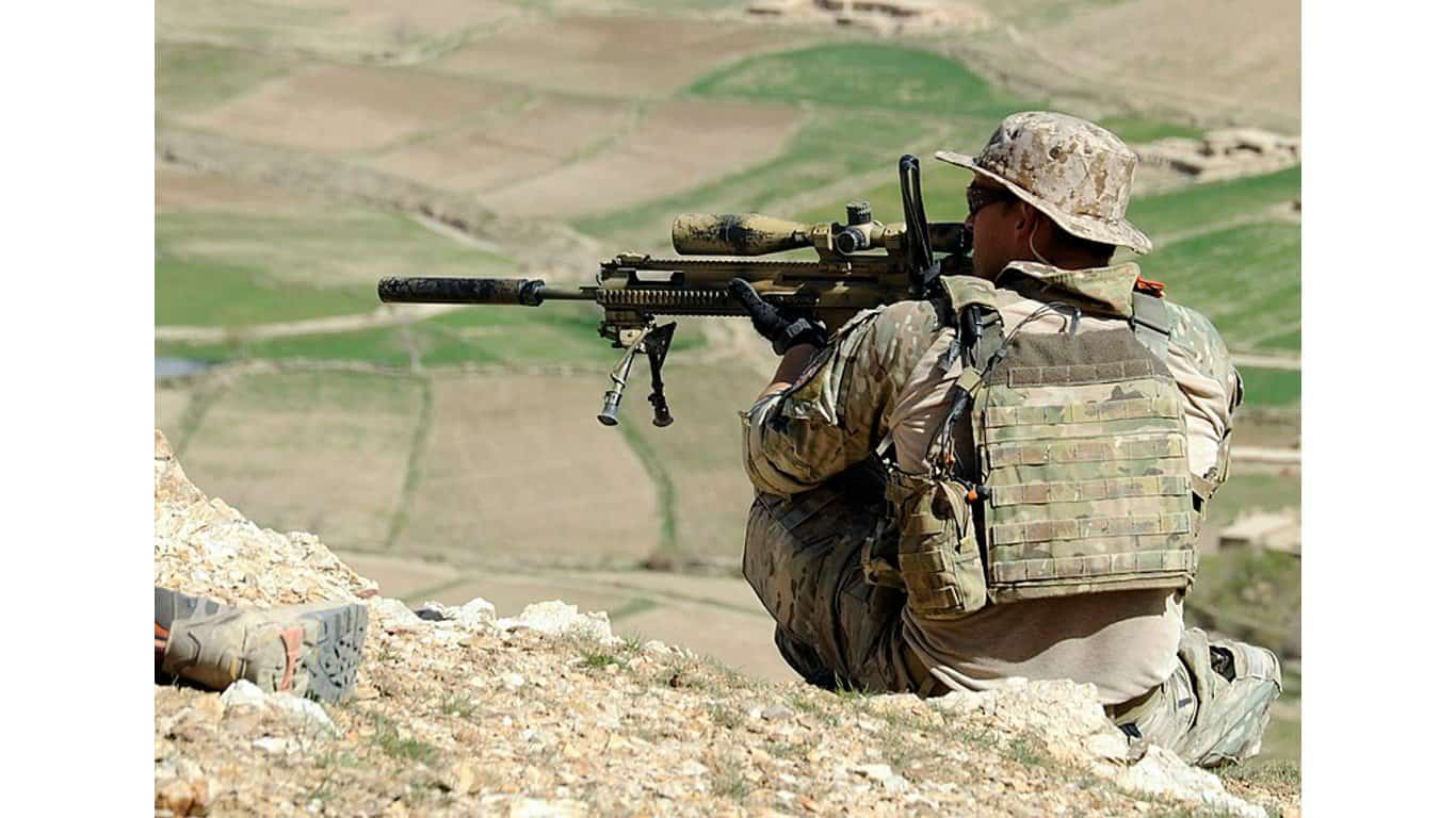 24. MK 20 Mod 0 Sniper Support Rifle