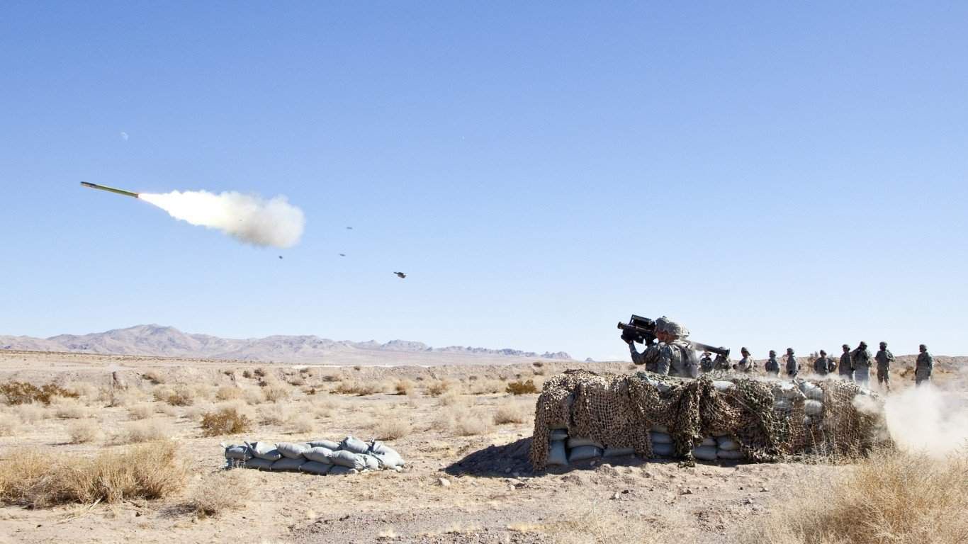 4. General Dynamics / Raytheon FIM-92 Stinger