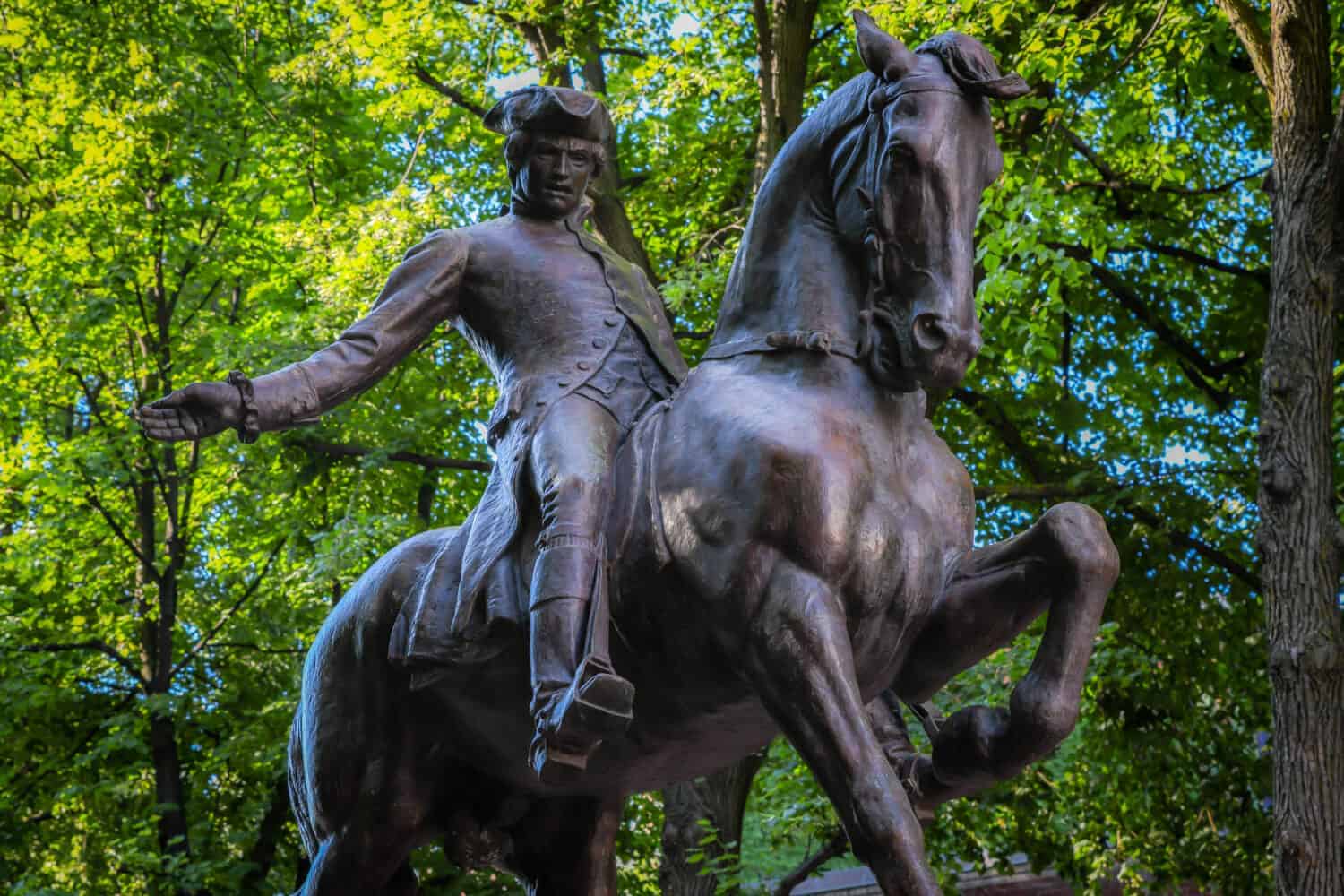 Who Rode With Paul Revere on His Midnight Ride?