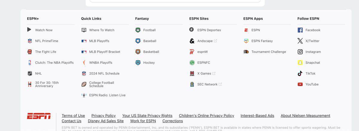 ESPN Links