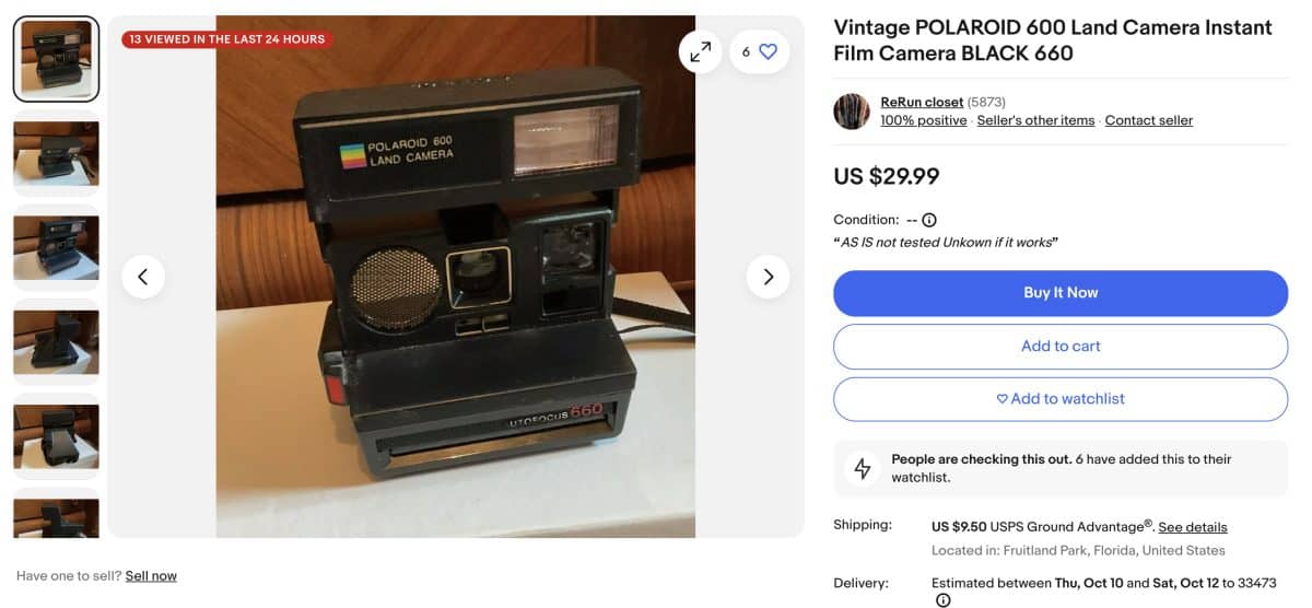 Polaroid Camera