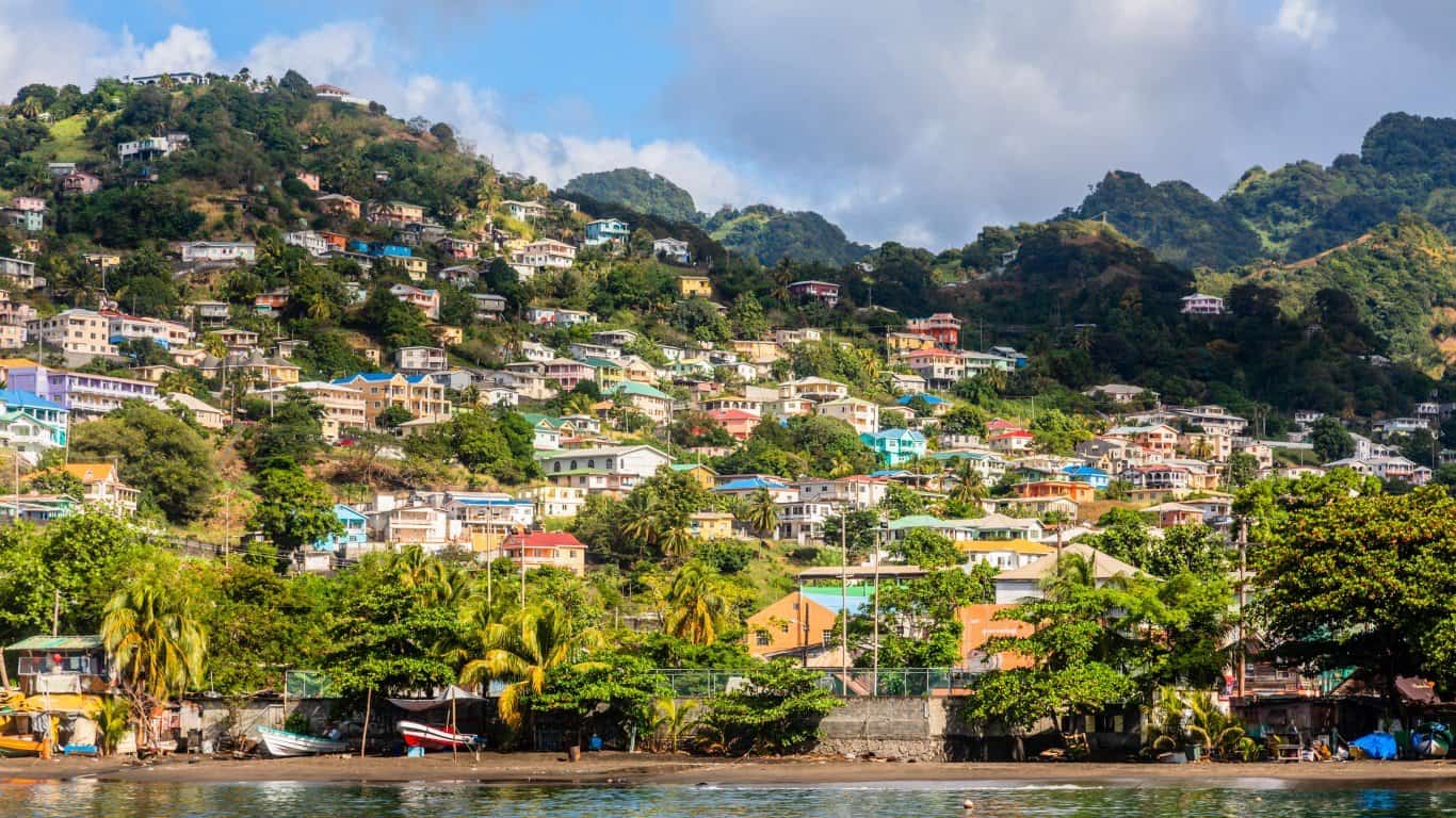 12. Saint Vincent And The Grenadines