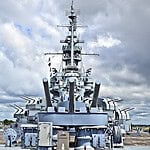 7. South Dakota-class battleship