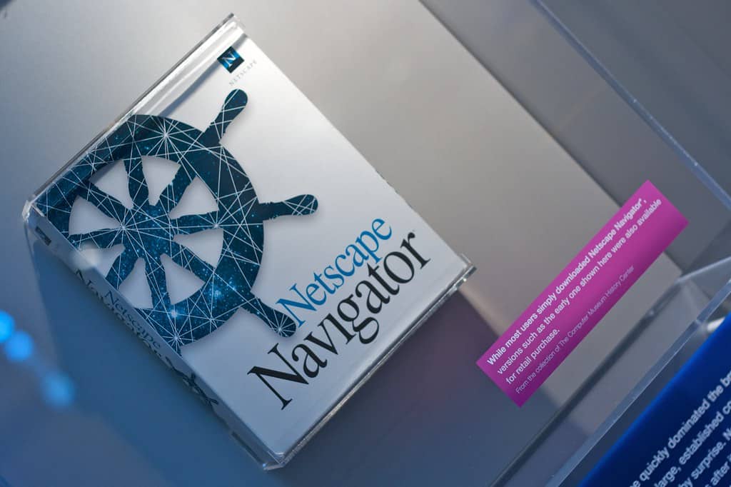 Boxed Netscape Navigator