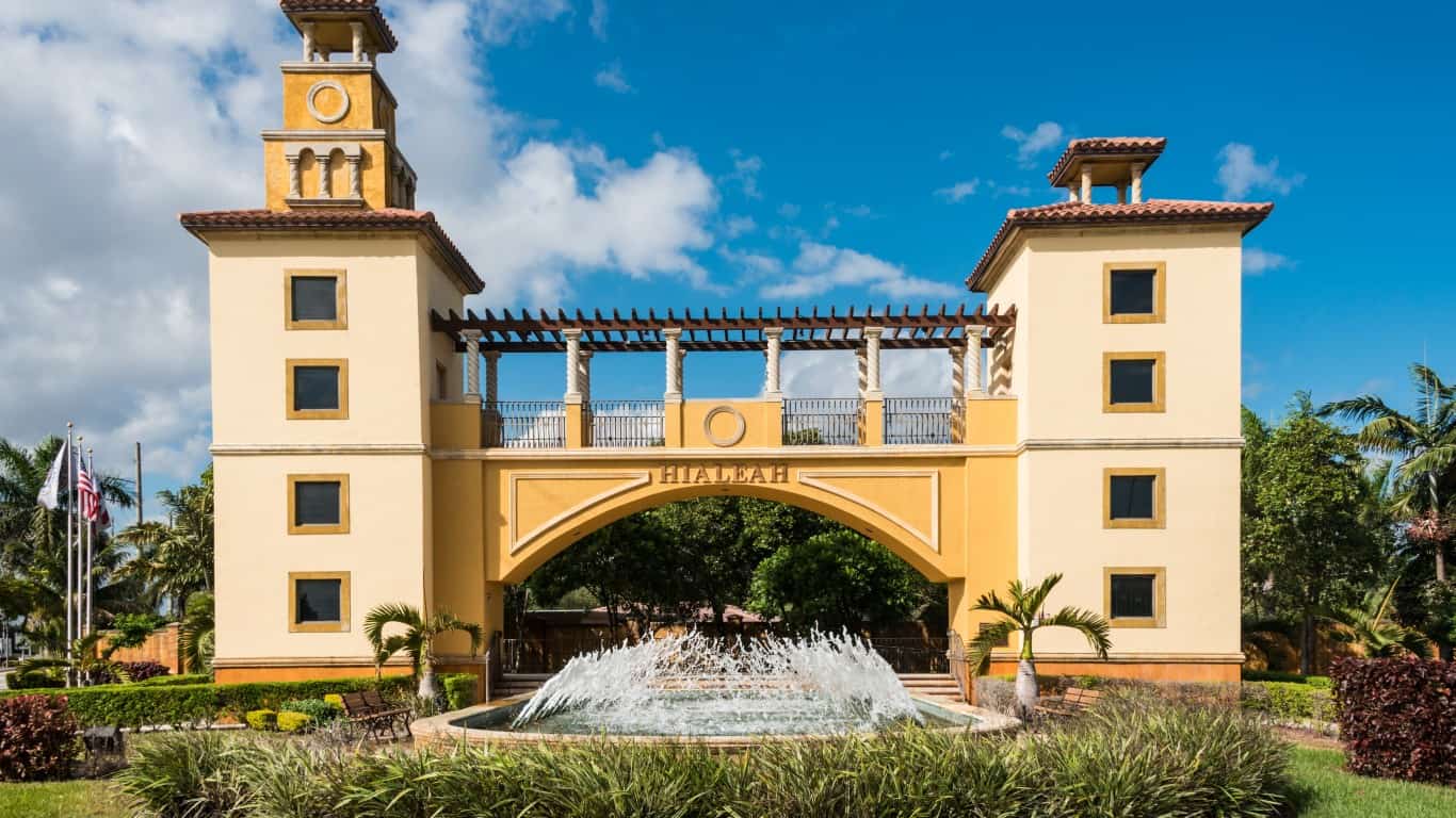 25. Hialeah, FL