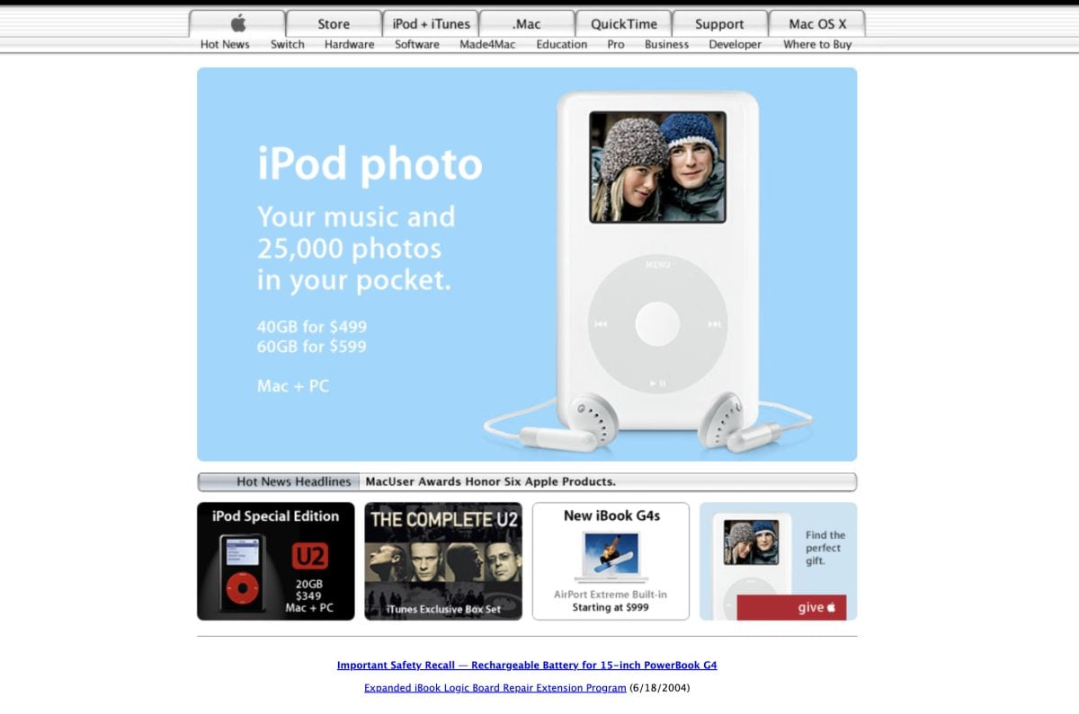 Apple 2004