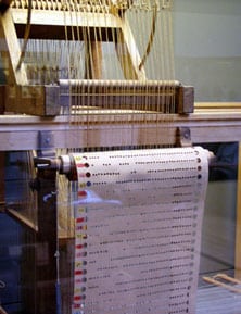 Basile Bouchon's loom