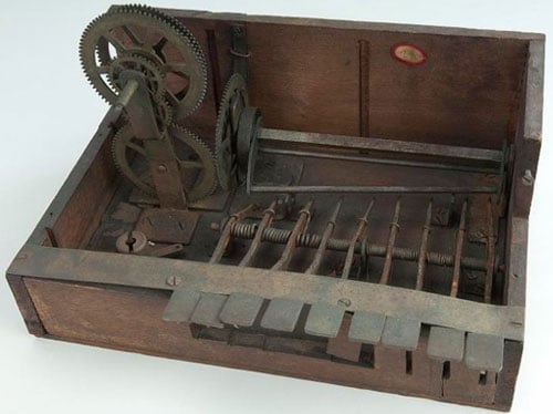 The adding machine of David Marion Rush