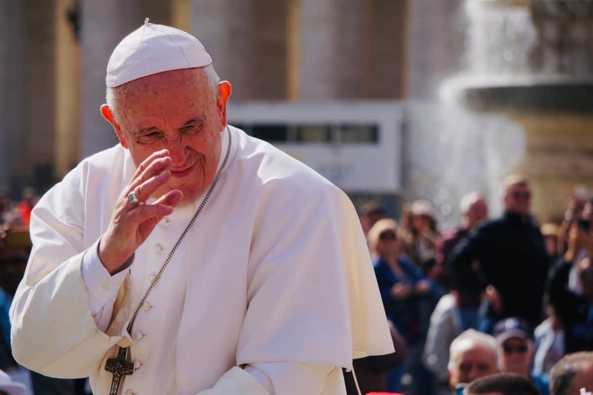 Pope Francis appearance at Vatican City