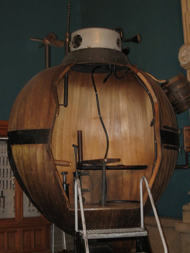 Bushnell's 'Turtle' submarine