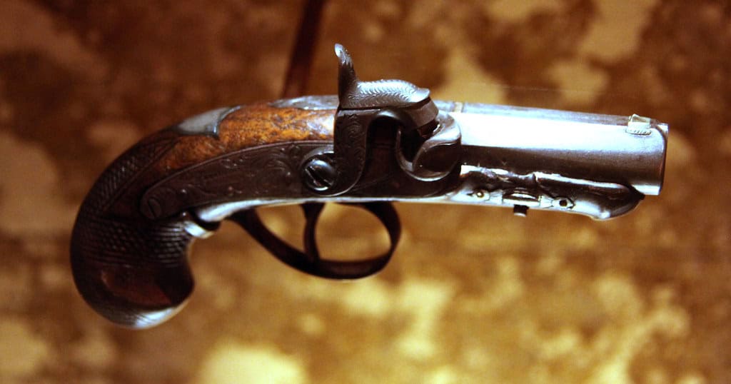 John Wilkes Booth derringer used to kill Abraham Lincoln 02 - Fords Theatre - 2012-05-20