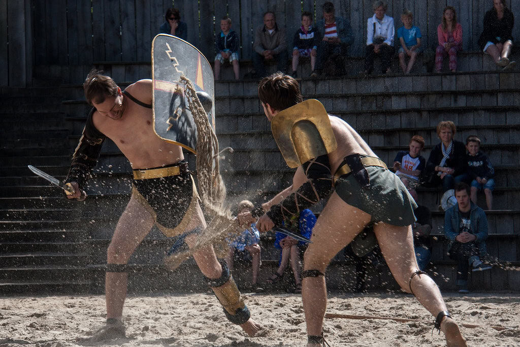 gladiator fight