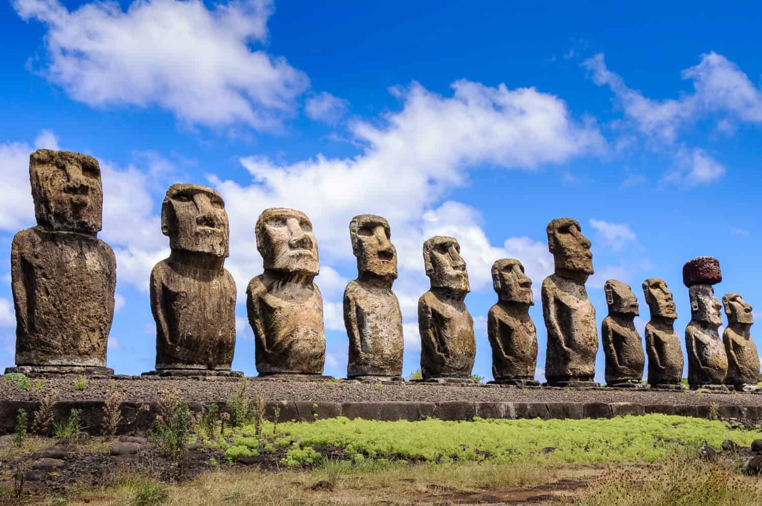 Moai of Easter Island (Rapa Nui)