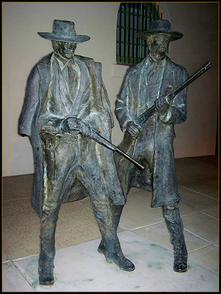 Wyatt Earp & Doc Holliday @ Tucson AZ Station