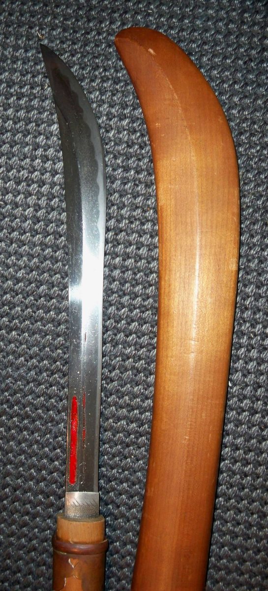 Antique Japanese naginata 1