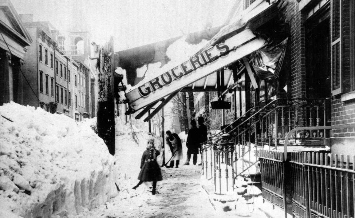 Great Blizzard of 1888, Northeast US