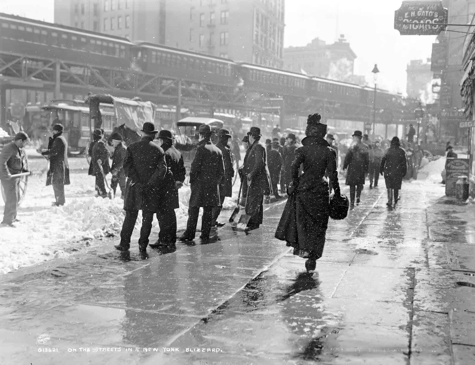 Great Blizzard of 1899, Eastern and Southern US