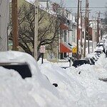 North American Blizzard, Eastern US, 1996