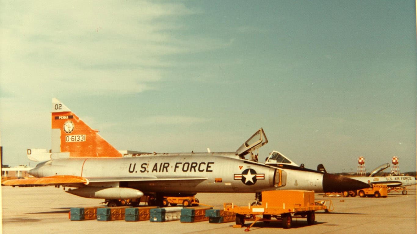 16. F-102 Delta Dagger