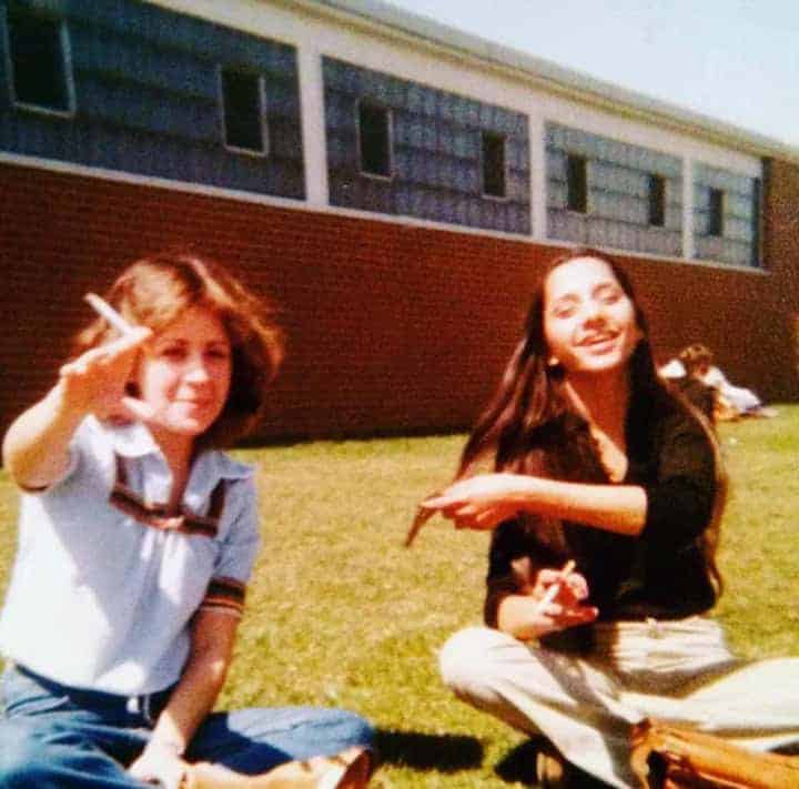 A Senior Smoke Break