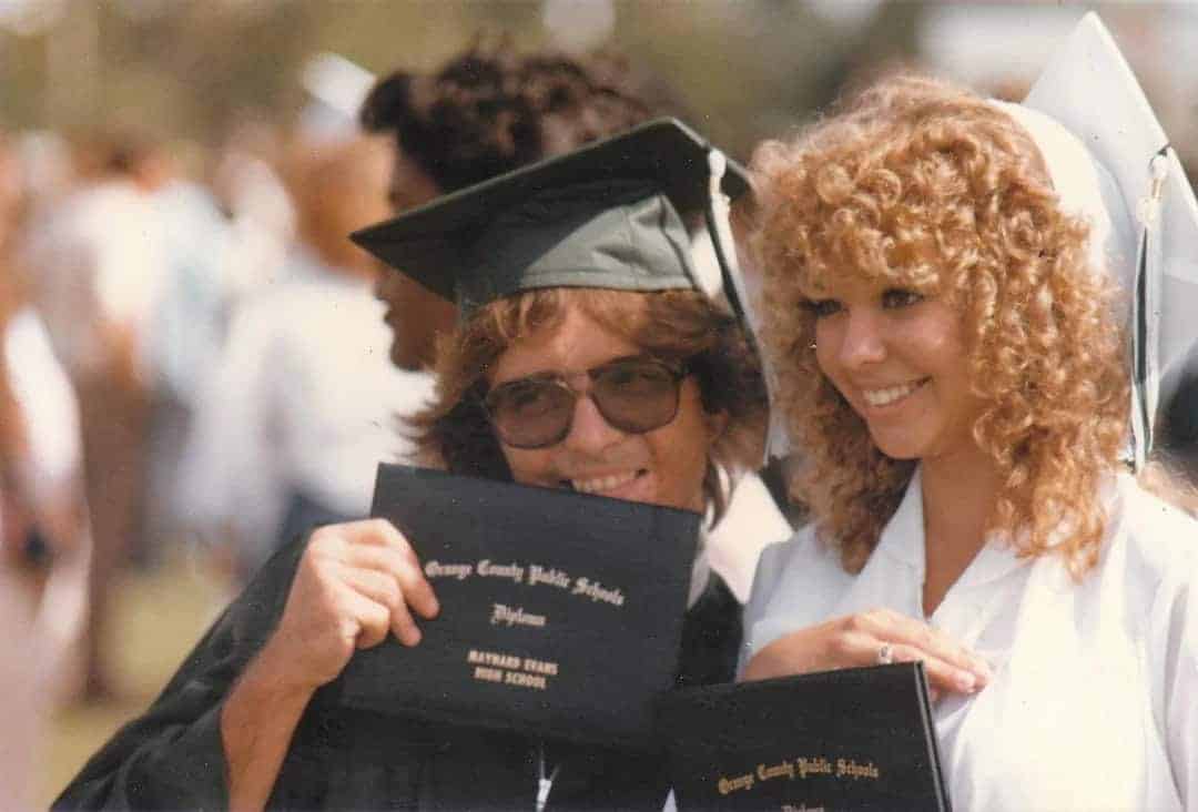 A 1980s Graduation Portrait