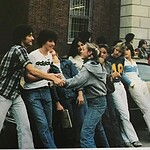 Friends Framed by 1980s School Style