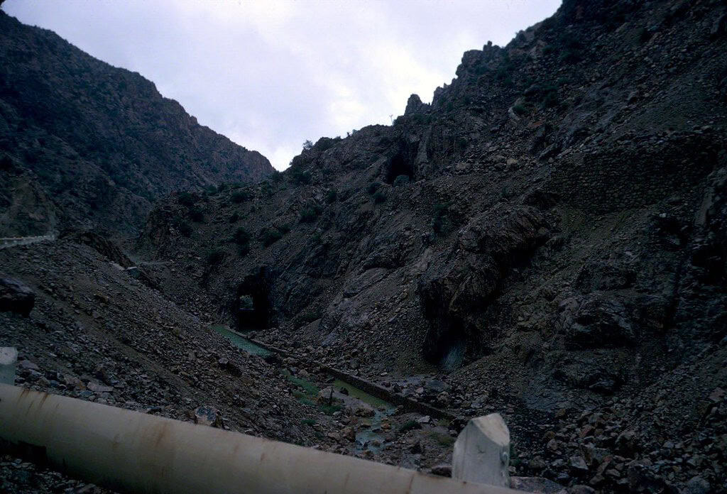 Hydraulic mining in Colorado 1970.
