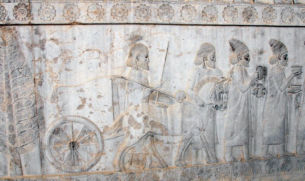 Lydian Tribute Bearers on the Apadana Staircase 19 (Best Viewed Size 'Large')