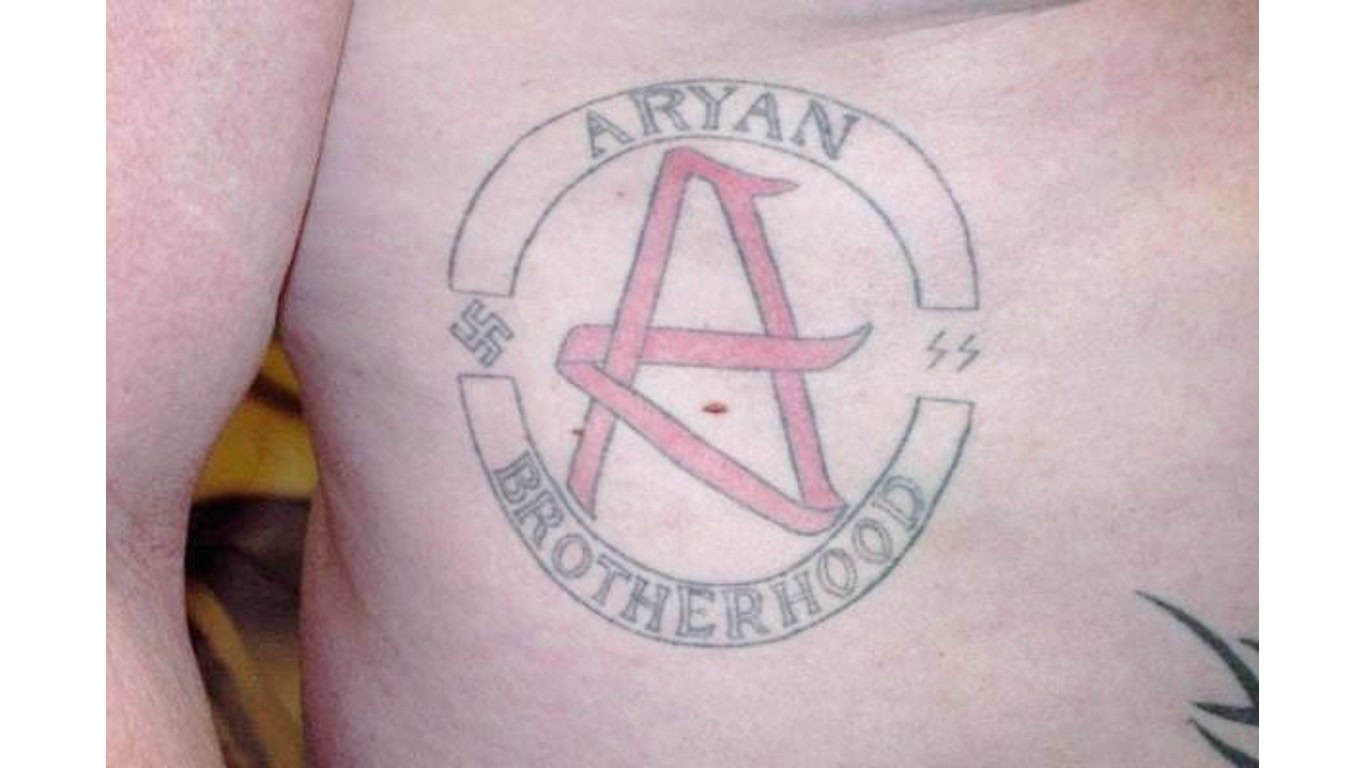 7. Aryan Brotherhood
