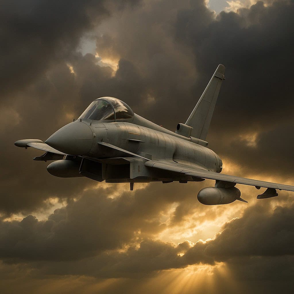 5. Eurofighter Typhoon