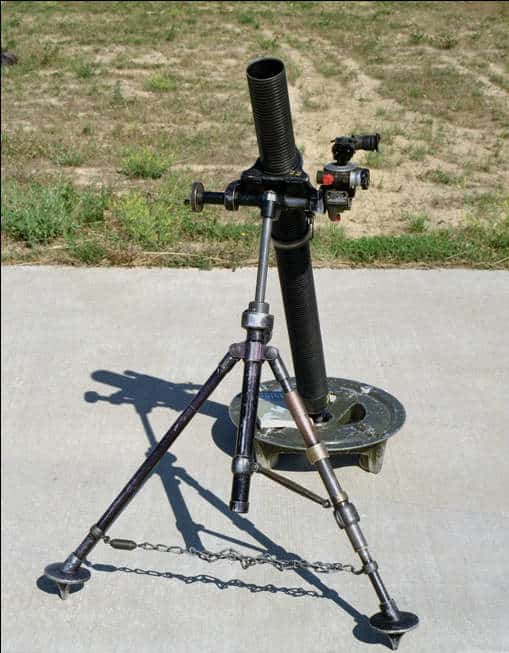 M29 81mm Mortar