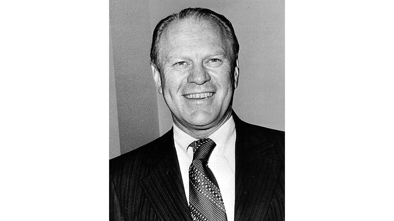 13. Gerald Ford (1975)