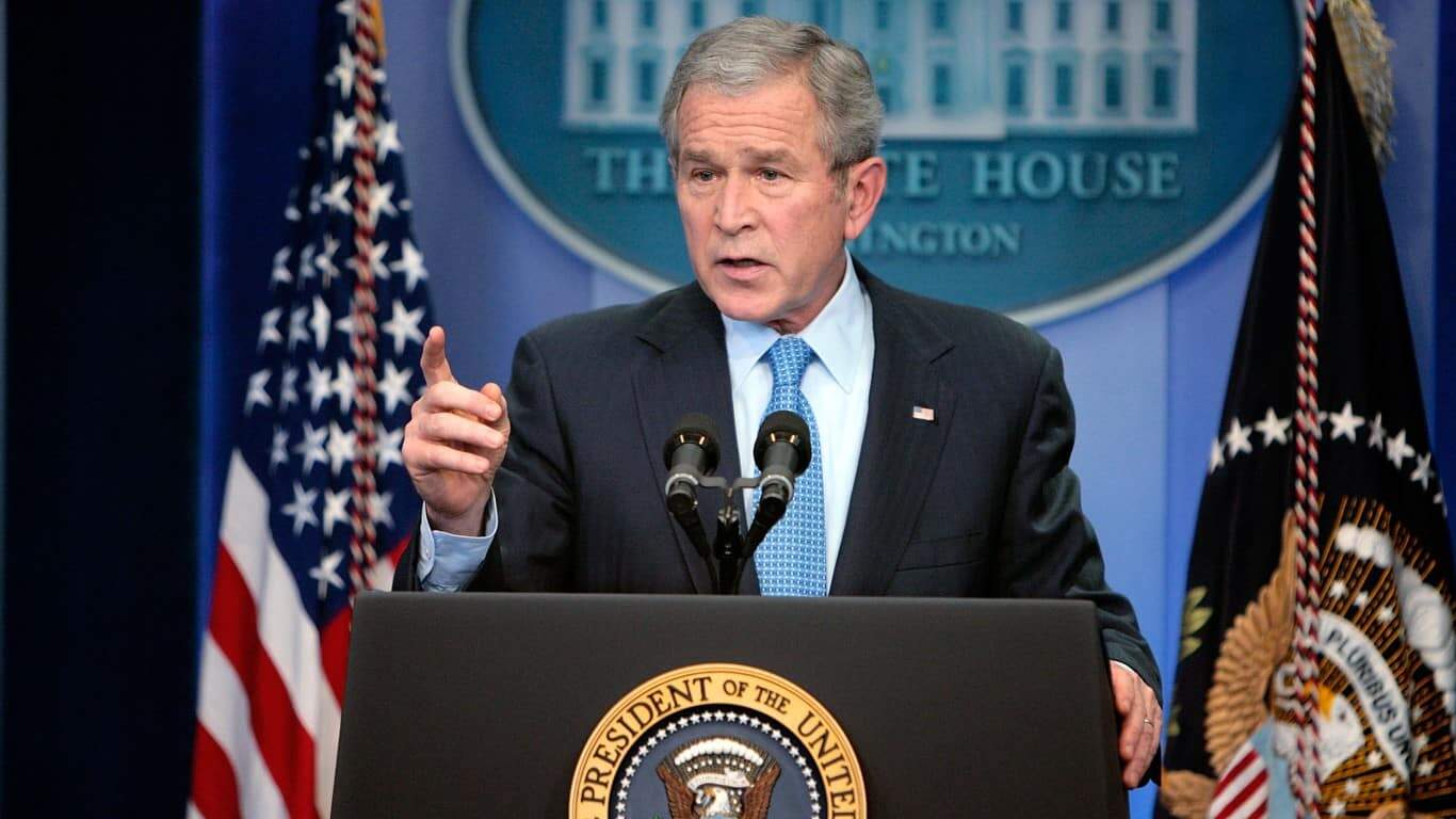 1. George W. Bush