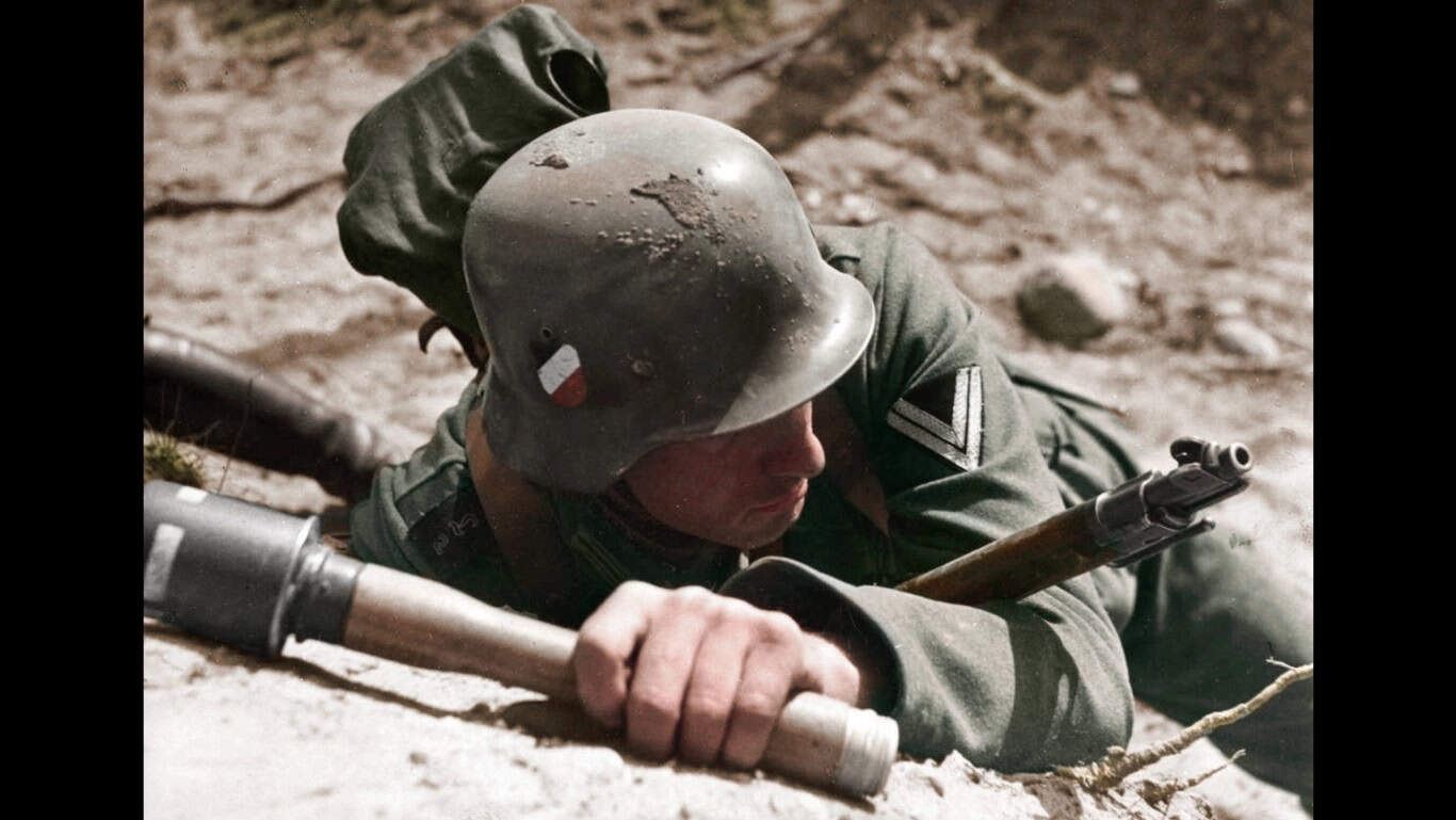 Stielhandgranate grenade