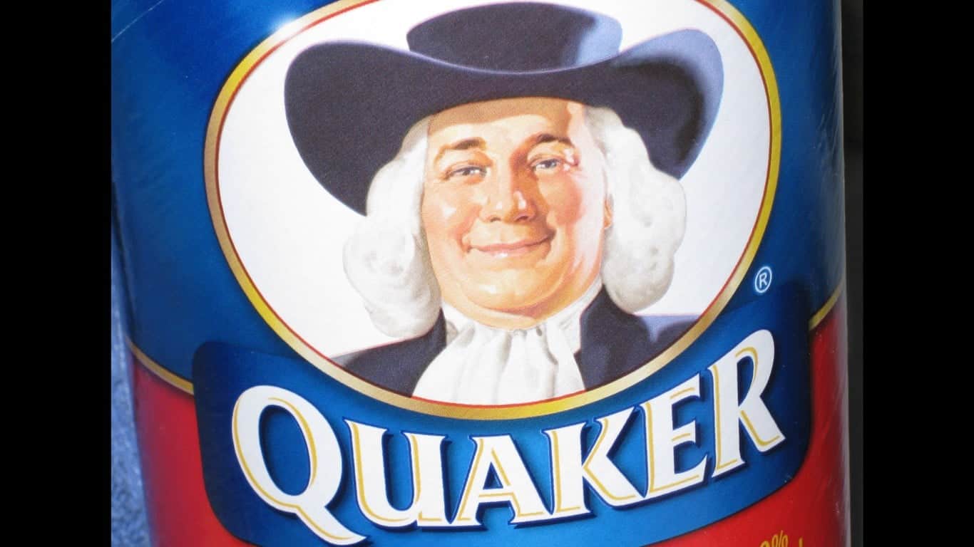 8. Who owns Quaker Oats?