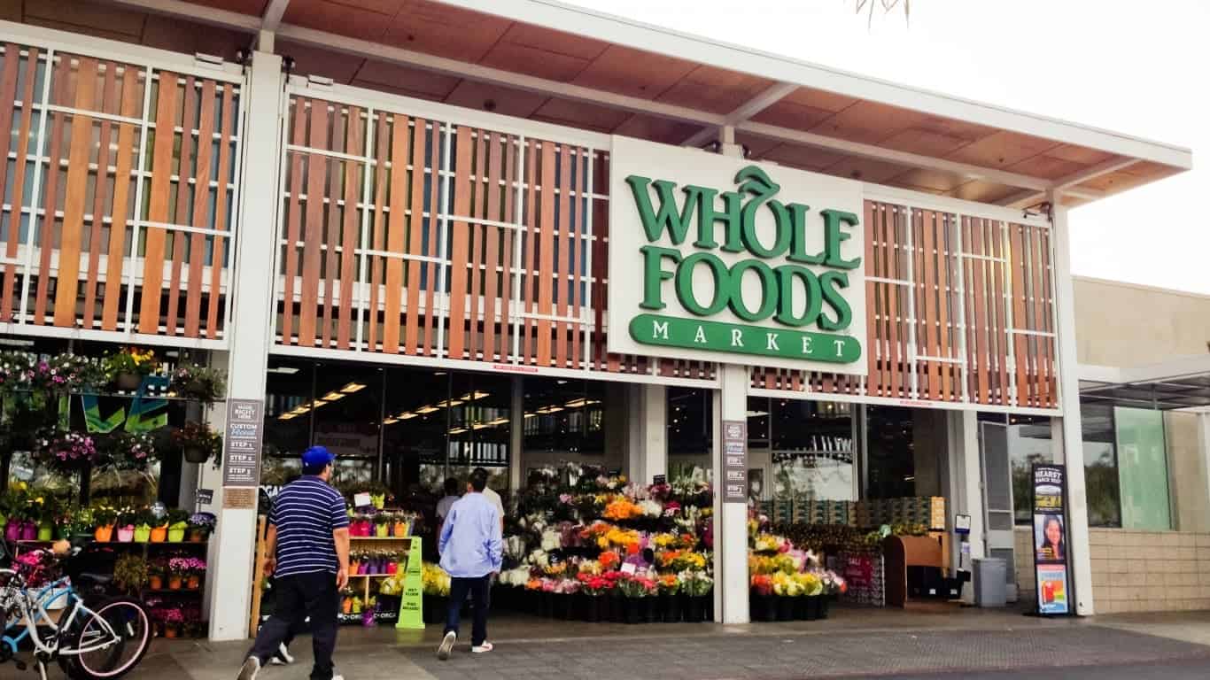 20. Who owns Whole Foods?