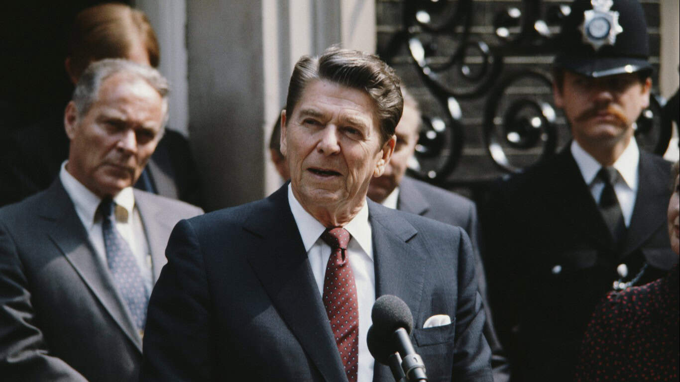 2. Ronald Reagan