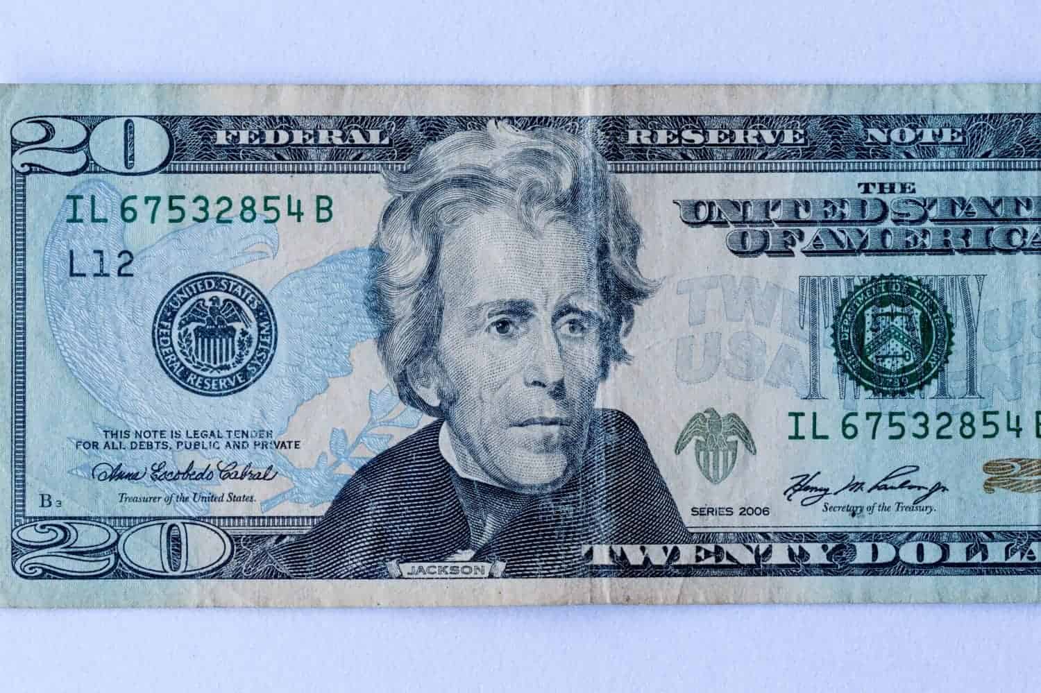 1. Andrew Jackson (1835)